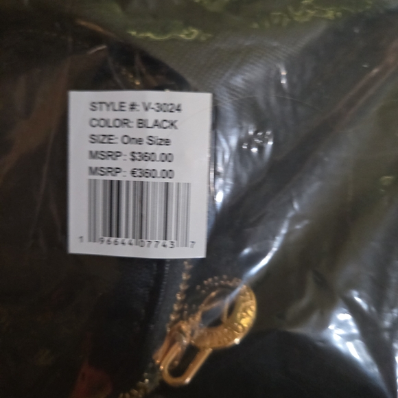 Valentino Orlandi Black and Gold Bag - Picture 3 of 9